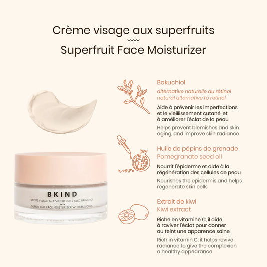 Superfruit Face Moisturizer with Bakuchiol