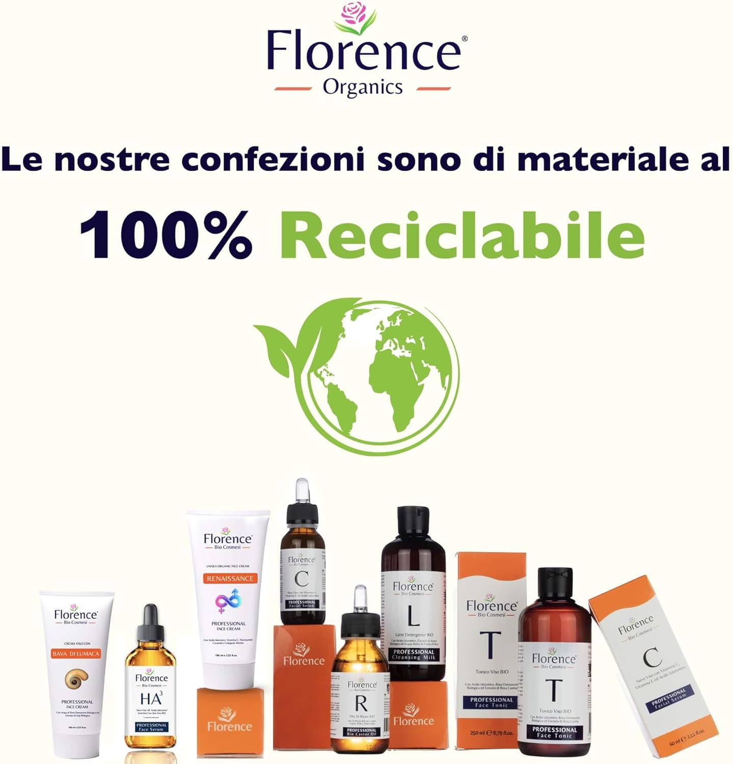 Bio Vitamin C and Vit E. Serum Face Hyaluronic Acid Anti-Wrinkles, Anti-Smudges, and Anti-Aging Also for Eye Contour. Comfortable Travel Version in Recyclable PET. -30 ml